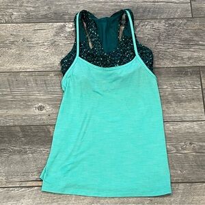 Women's Teal Tank Top‎